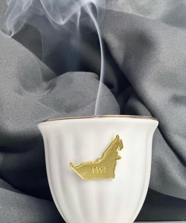 مدخن خريطة الامارات